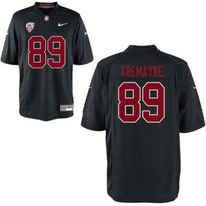 Men Brycen Tremayne Black Stanford University College Football #89 Jersey 654065-865