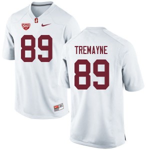 Men Brycen Tremayne White Stanford College Football #89 Jersey 692088-263
