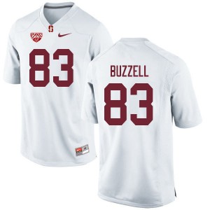 Men Cameron Buzzell White Stanford College Football #83 Jersey 374429-578