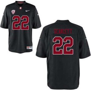 Men Cameron Scarlett Black Cardinal College Football #22 Jersey 857061-563