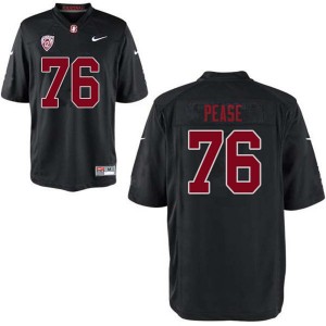 Men Grant Pease Black Cardinal College Football #76 Jersey 688301-898
