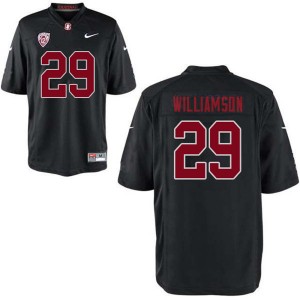 Men Kendall Williamson Black Stanford Cardinal College Football #29 Jersey 707504-336