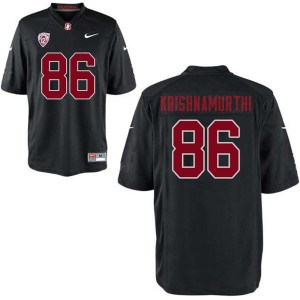 Men Sidhart Krishnamurthi Black Stanford College Football #86 Jersey 260862-110