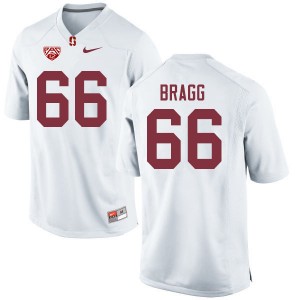 Men Branson Bragg White Stanford Cardinal College Football #66 Jersey 104952-696