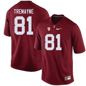 Men Brycen Tremayne Cardinal Stanford University College Football #81 Jersey 436816-363