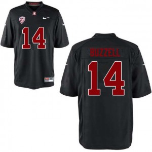Men Cameron Buzzell Black Stanford Cardinal College Football #14 Jersey 877690-194