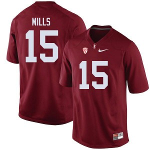 Men Davis Mills Cardinal Cardinal College Football #15 Jersey 866876-933