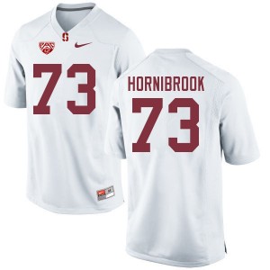 Men Jake Hornibrook White Stanford College Football #73 Jersey 282372-696