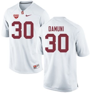 Men Levani Damuni White Cardinal College Football #30 Jersey 866329-950