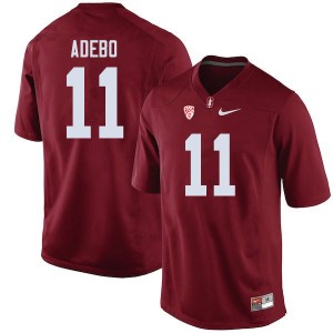 Men Paulson Adebo Cardinal Stanford Cardinal College Football #11 Jersey 514912-473