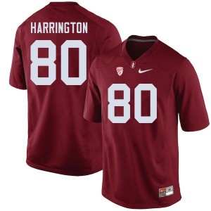 Men Scooter Harrington Cardinal Cardinal College Football #80 Jersey 320939-258