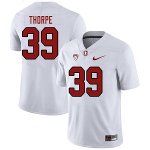 Men Alexander Thorpe White Cardinal College Football #39 Jersey 392391-308