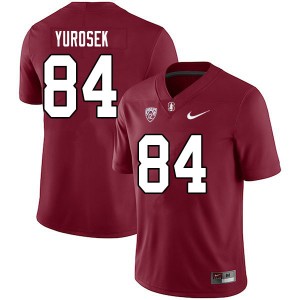 Men Benjamin Yurosek Cardinal Stanford University College Football #84 Jersey 407320-359