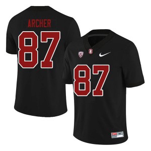 Men Bradley Archer Black Stanford Cardinal College Football #87 Jersey 279587-735