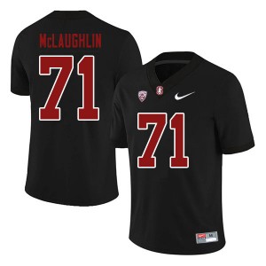 Men Connor McLaughlin Black Cardinal College Football #71 Jersey 926191-782