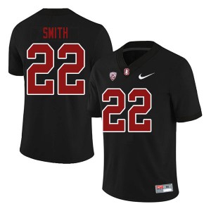 Men E.J. Smith Black Stanford College Football #22 Jersey 846070-788