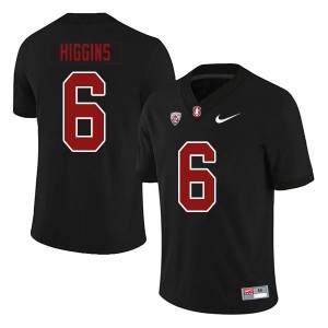 Men Elijah Higgins Black Cardinal College Football #6 Jersey 685143-235