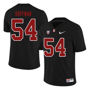 Men Jake Koffman Black Stanford University College Football #54 Jersey 985821-548