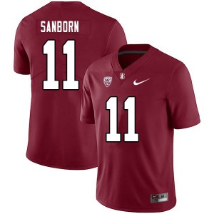Men Ryan Sanborn Cardinal Cardinal College Football #11 Jersey 899585-559