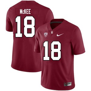 Men Tanner McKee Cardinal Stanford Cardinal College Football #18 Jersey 556492-612