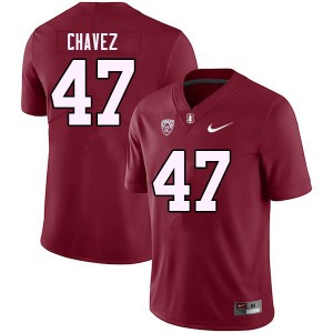Men Alejandro Chavez Cardinal Stanford Cardinal College 2023 Football #47 Jersey 606059-324