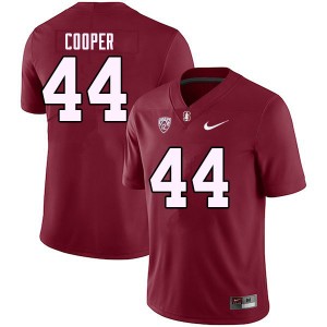 Men Ernest Cooper Cardinal Cardinal College 2023 Football #44 Jersey 110032-132