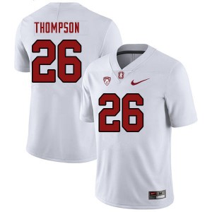 Men Jason Thompson White Cardinal College 2023 Football #26 Jersey 151226-530