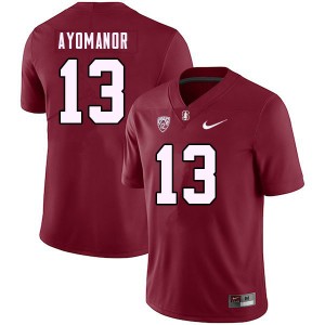 Men Elic Ayomanor Cardinal Stanford Cardinal College Football #13 Jersey 177305-483