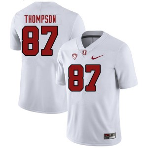 Men Jason Thompson White Stanford College Football #87 Jersey 551610-433