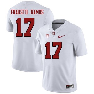 Men Jshawn Frausto-Ramos White Stanford University College Football #17 Jersey 126400-703