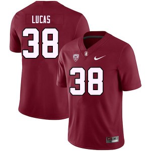 Men Kale Lucas Cardinal Stanford Cardinal College Football #38 Jersey 161032-674