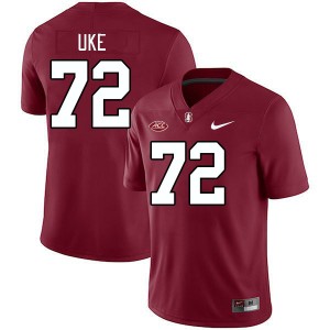 Men Austin Uke Cardinal Stanford Cardinal 2024 ACC Conference College Football #72 Jersey 851709-185