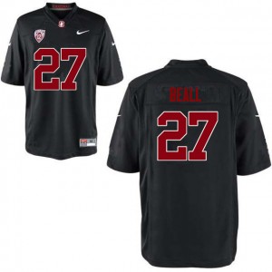 Men Charlie Beall Black Stanford College Football #27 Jersey 816065-680