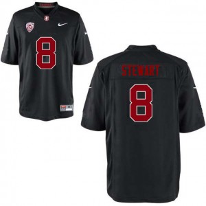 Men DOnald Stewart Black Cardinal College Football #8 Jersey 382536-856