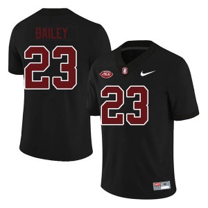 Men David Bailey Black Stanford Cardinal 2024 ACC Conference College Football #23 Jersey 693147-408