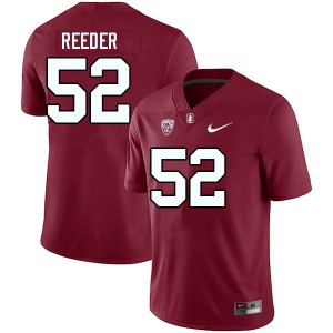 Men Duke Reeder Cardinal Stanford College Football #52 Jersey 941135-598