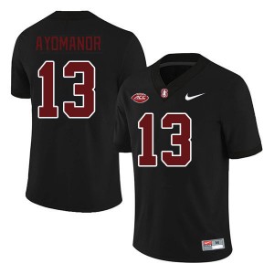 Men Elic Ayomanor Black Stanford University 2024 ACC Conference College Football #13 Jersey 474163-194