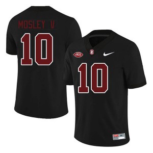 Men Emmett Mosley V Black Cardinal 2024 ACC Conference College Football #10 Jersey 582512-818