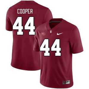 Men Ernest Cooper Cardinal Cardinal 2024 ACC Conference College Football #44 Jersey 277437-825