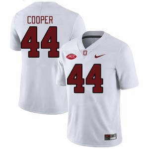 Men Ernest Cooper White Stanford Cardinal 2024 ACC Conference College Football #44 Jersey 898475-276