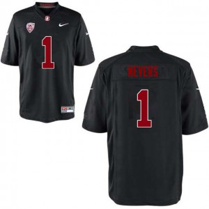 Men Ernie Nevers Black Stanford University College Football #1 Jersey 791796-527