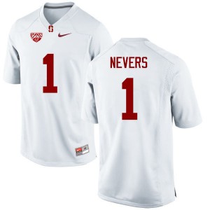 Men Ernie Nevers White Cardinal College Football #1 Jersey 991729-503