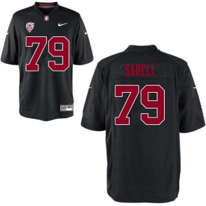 Men Foster Sarell Black Cardinal College Football #79 Jersey 143900-165