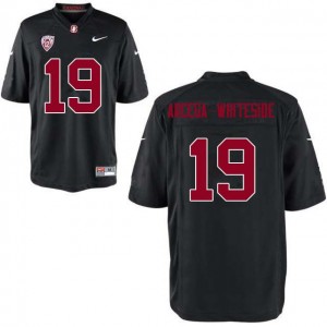 Men J.J. Arcega-Whiteside Black Stanford Cardinal College Football #19 Jersey 212304-630