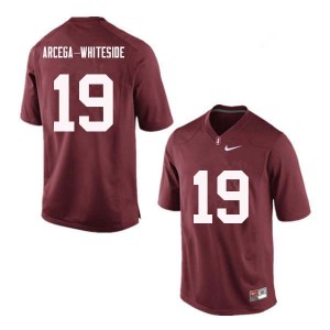 Men J.J. Arcega-Whiteside Red Stanford Cardinal College Football #19 Jersey 276345-347