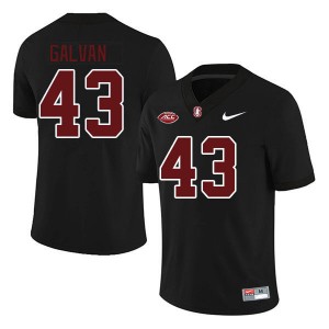 Men Jahsiah Galvan Black Cardinal 2024 ACC Conference College Football #43 Jersey 541895-845