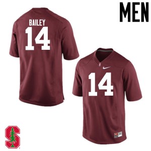 Men Jake Bailey Cardinal Stanford University College Football #14 Jersey 295914-922