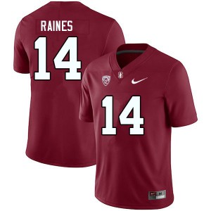 Men Jayson Raines Cardinal Stanford University College Football #14 Jersey 327799-792