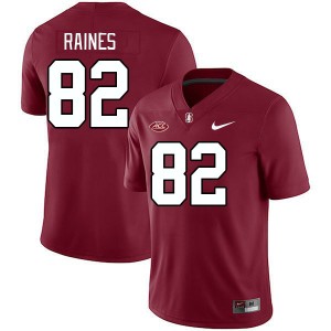 Men Jayson Raines Cardinal Stanford Cardinal 2024 ACC Conference College Football #82 Jersey 820495-118