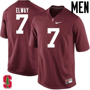 Men John Elway Cardinal Stanford College Football #7 Jersey 708874-707